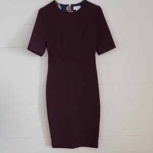 Ted Baker Deep Purple Midi Dress